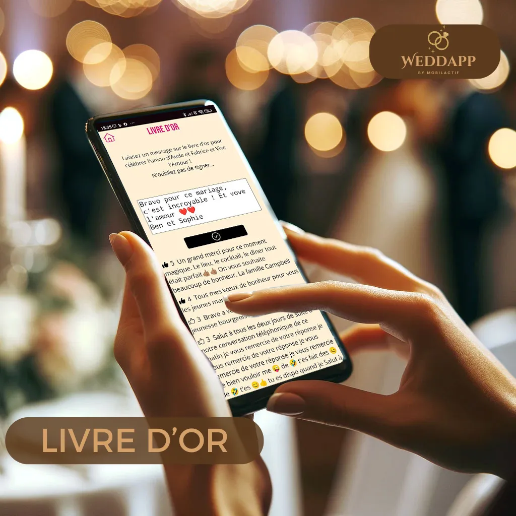 LiveWall — photos des invités