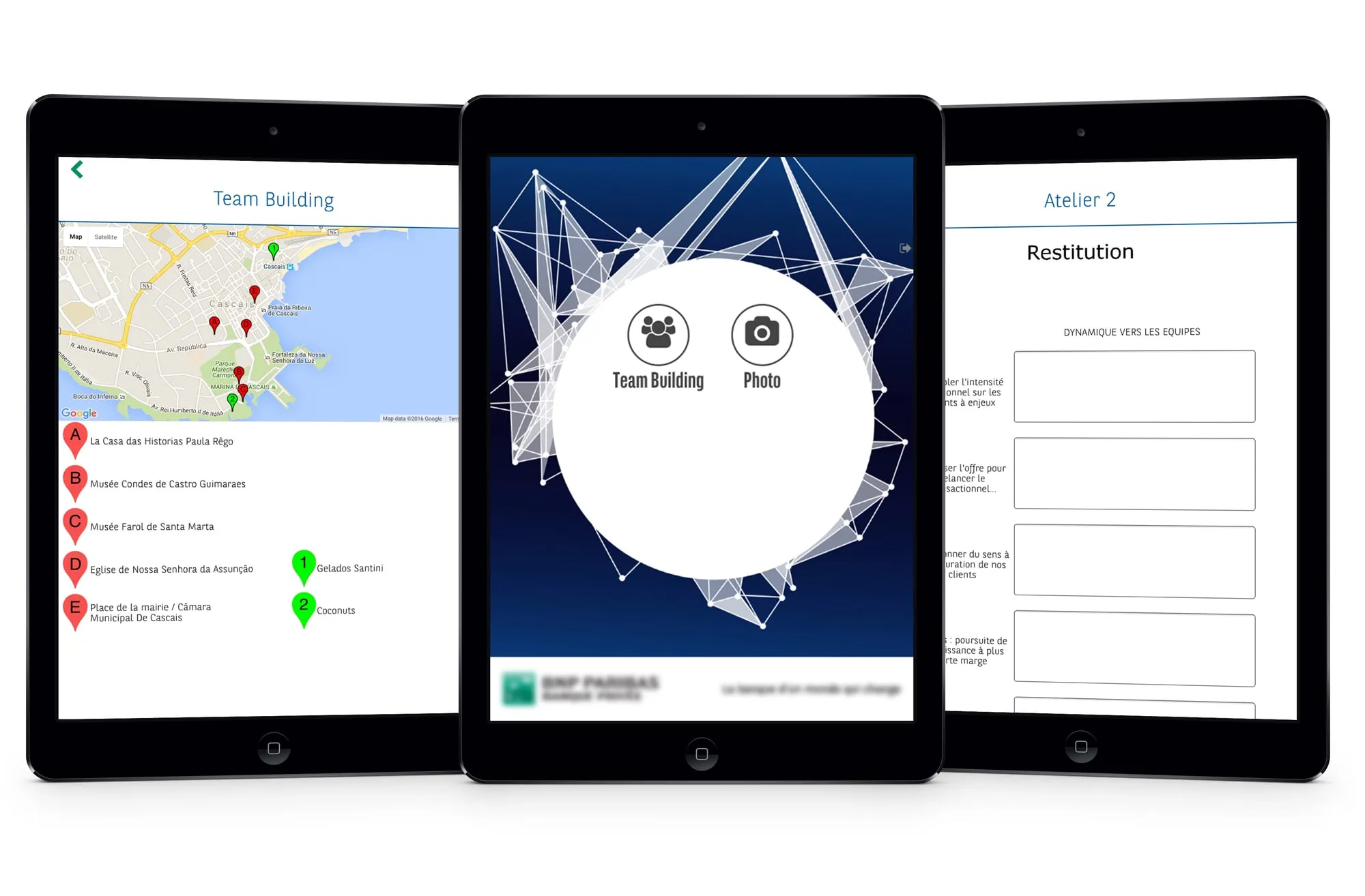 BNP Paribas — Parcours interactif